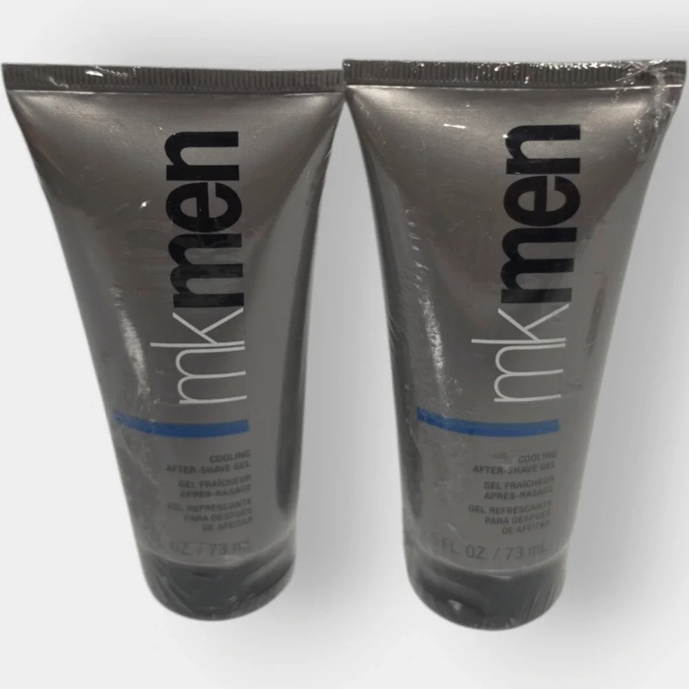 Mary Kay MK Men Mens Cooling After Shave Gel 2.5 fl oz New Sealed Lot of 2